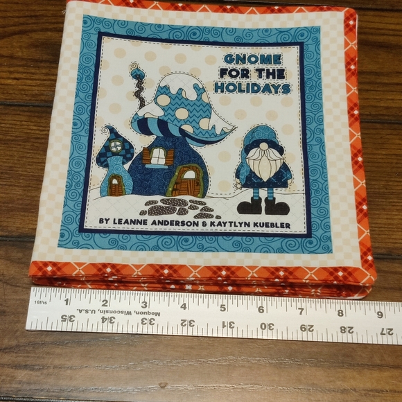 Cozy Gnome for the Holidays Fabric Panel Book - Picture 6 of 7